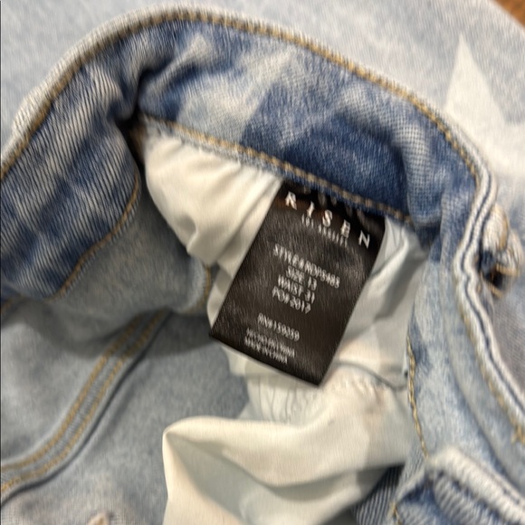 Risen Distressed Blue Jeans 13/31 - Picture 6 of 6